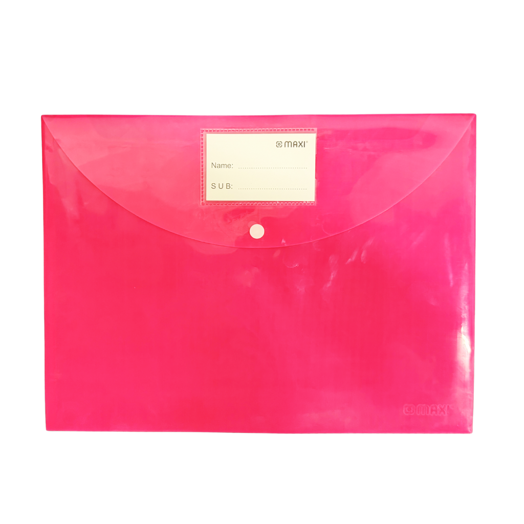 Maxi Clear File, F/S, Bundle of 3, Bloom Set