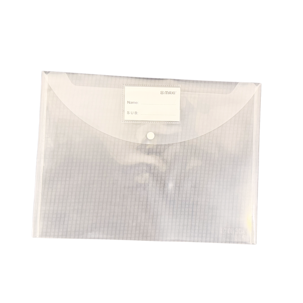 Maxi Clear File, F/S, Bundle of 3, Bloom Set