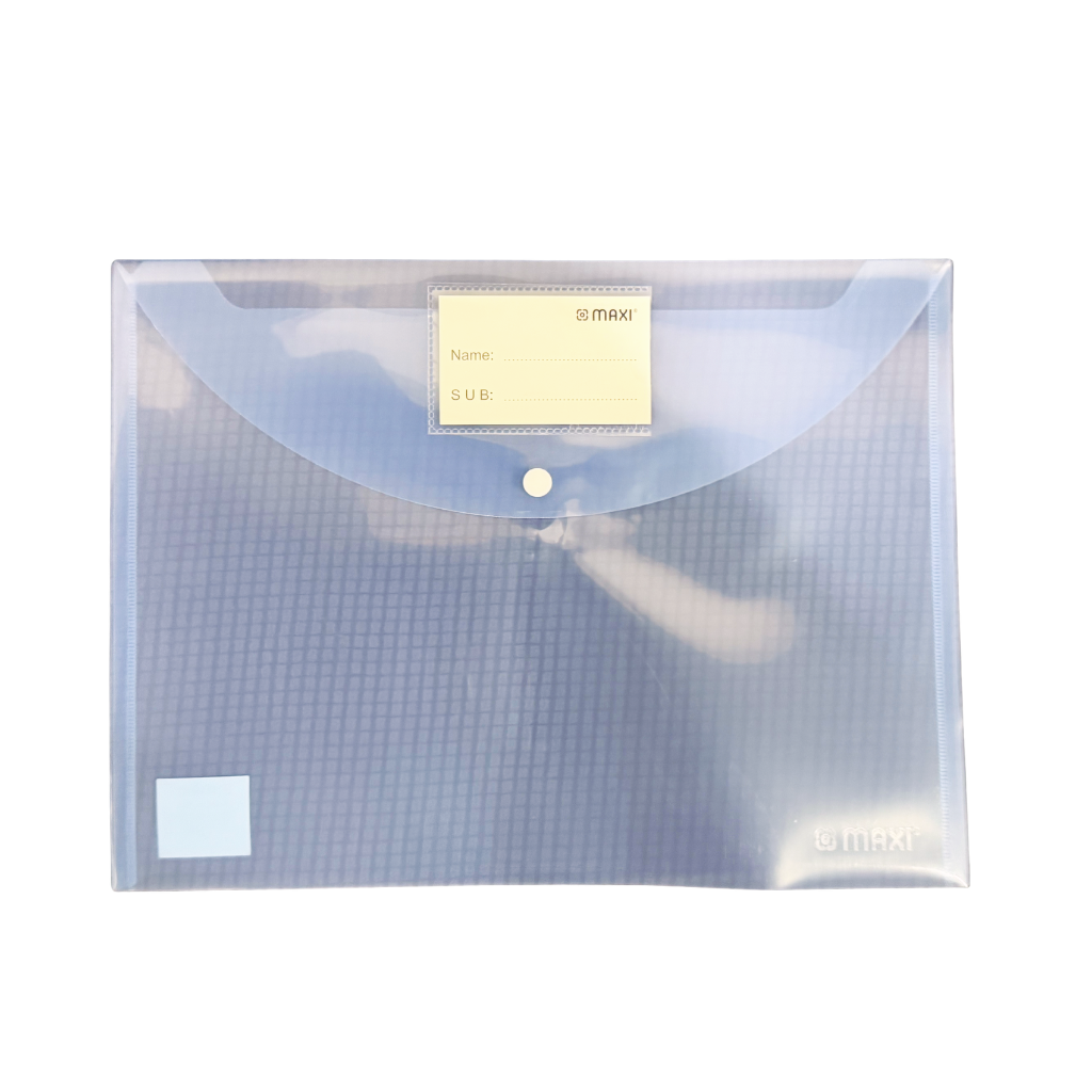 Maxi Clear File, F/S, 300 Micron, Assorted Colours