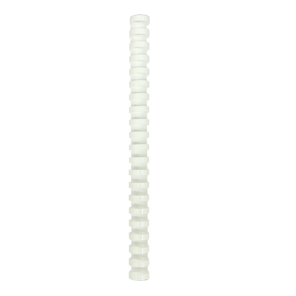 Partner Plastic Binding Combs, Box of 100, Available in 8 Sizes, Black, Blue, and White