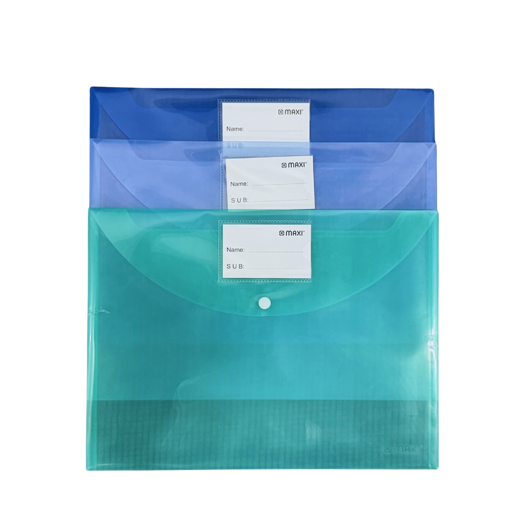 Maxi Clear Bag, F/S, Bundle of 3, Ocean Set