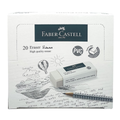 Faber Castell High Quality PVC-Free Eraser, Box of 20