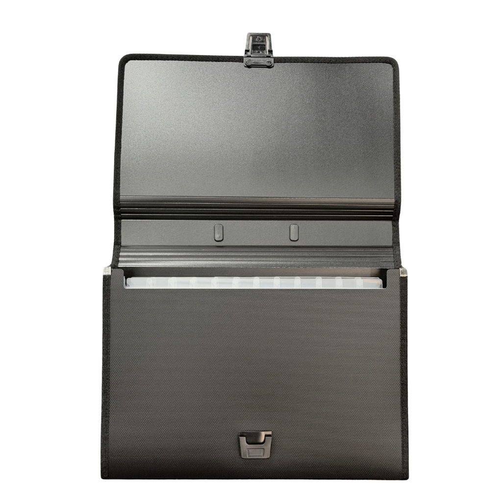 Partner Expanding File with Handle, F/S, 26 Pockets