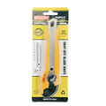 Partner Utility Cutter, Snap-Off Blade Pocket Cutter, 18MM, XD64, Auto-Lock Mechanism, Anti-Slip Handle