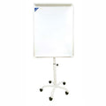 Maxi Flipchart Board with Tripod Stand, 70 cm x 100 cm, Classic White