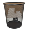 Maxi Mesh Waste Bin, 9L, Black
