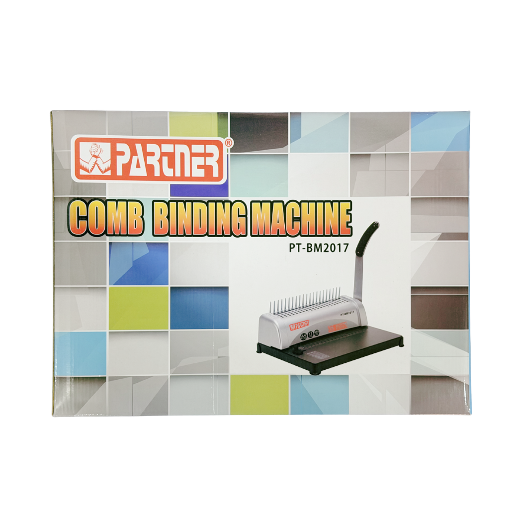 Partner Comb Binding Machine, Small, 12 Sheets