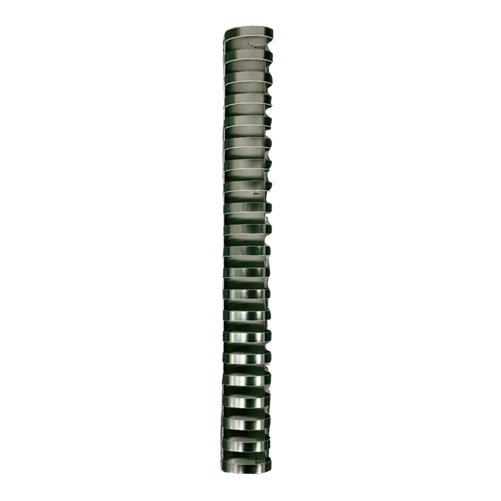 Partner Plastic Binding Combs, Box of 100, Available in 8 Sizes, Black, Blue, and White