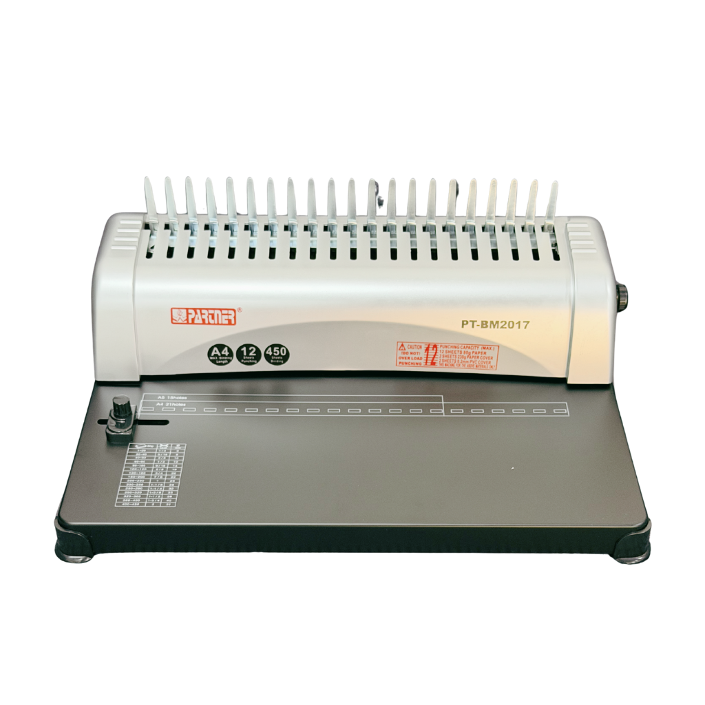 Partner Comb Binding Machine, Small, 12 Sheets