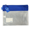 Maxi Eva Single Zipper Bag, A4, Water and Dust Resistant, Clear