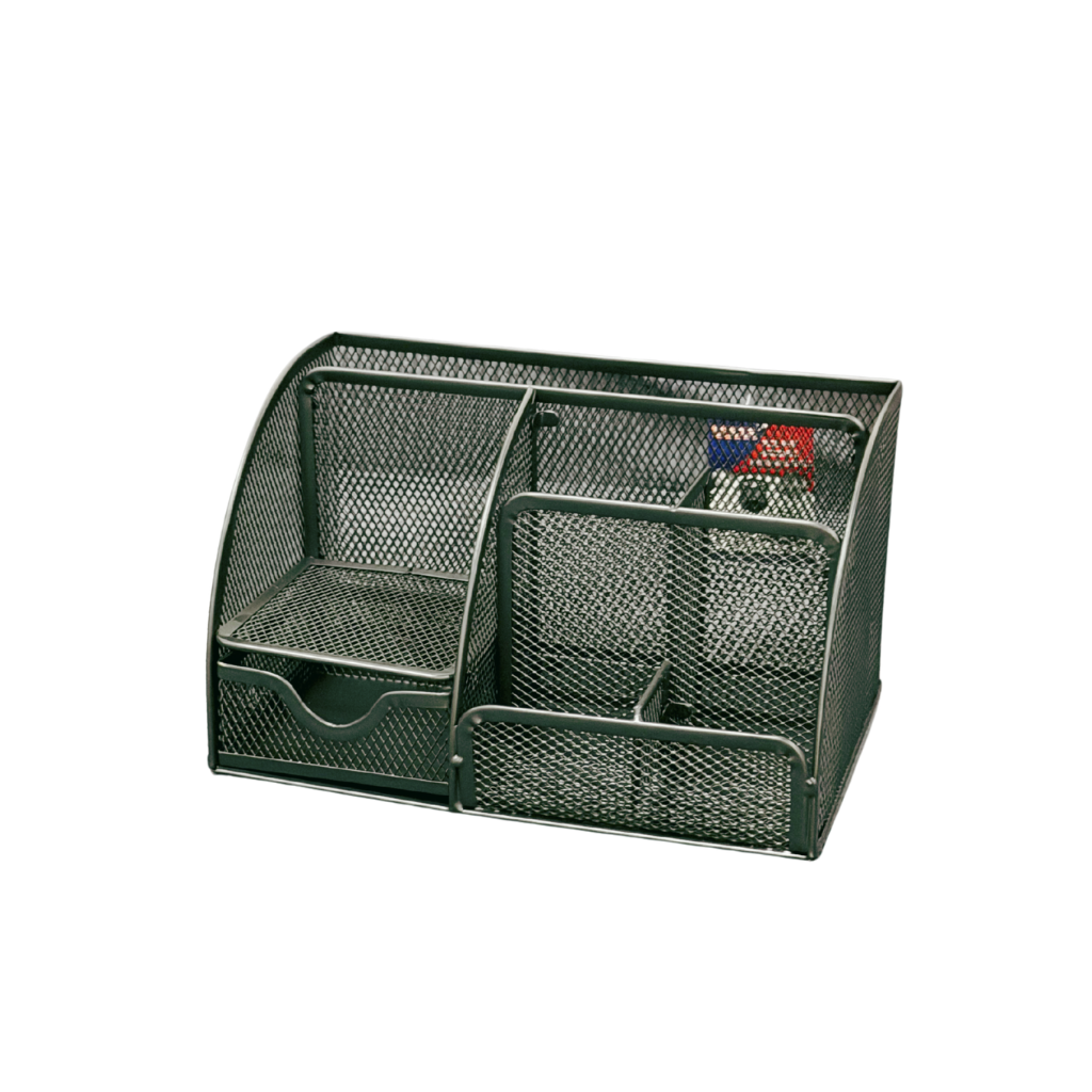 Partner Organiser Set, 7 Compartments, Black