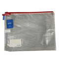 Maxi Single Zipper Bag, B4, Water Resistant, Clear