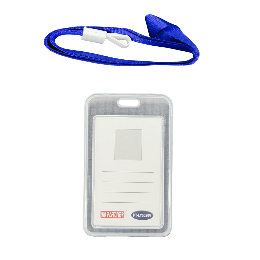 Partner I.D Card wiith Lanyard, Standard Portrait Layout