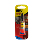 UHU Super Glue, Ultra Fast Supergel, Drip Free, 2g