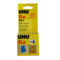 UHU Fix, Adhesive Pads, Double Sided Pads, Clean Mounting, Pack of 50