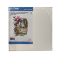 Maxi Stretched Canvas Board, Thickness of 380 GSM, 20x20 Dimensions, Classic White