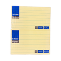 Maxi Sticky Notes, 75 x 125mm, Yellow Ruled, 100 Sheets