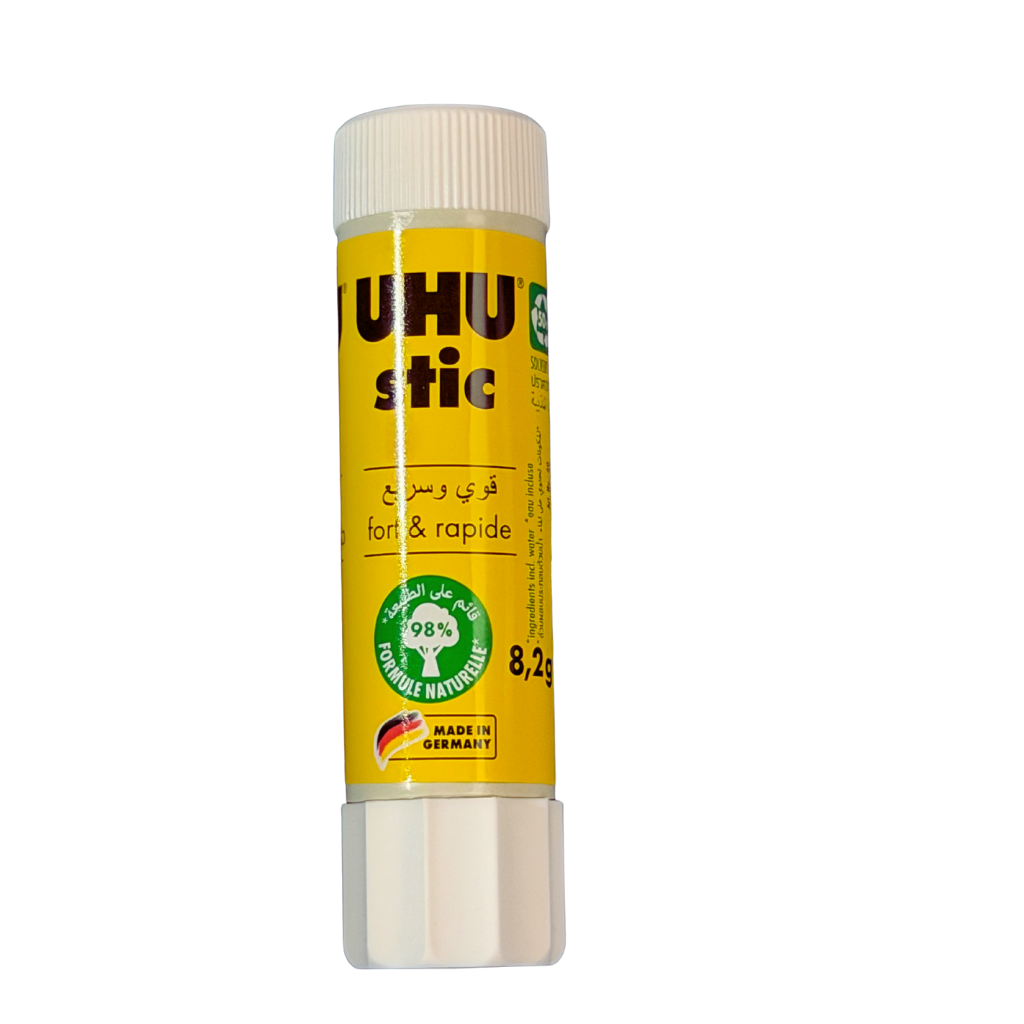 UHU Glue Stick, Solvent-free, Fast and Durable Paper Craft Adhesive, 8.2 g