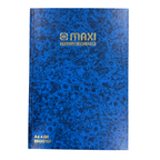 Maxi Register Book A4 4 QR, 60GSM, 192 Sheets, Classic Blue