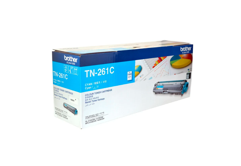 Brother TN-261 Cyan Toner Cartridge, TN261C