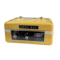 SR-11 Safety Cash Box, With Key and Number Lock, Yellow