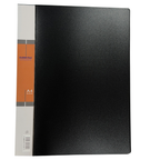 Stanley Clear File, A4, 20 Pockets, Black