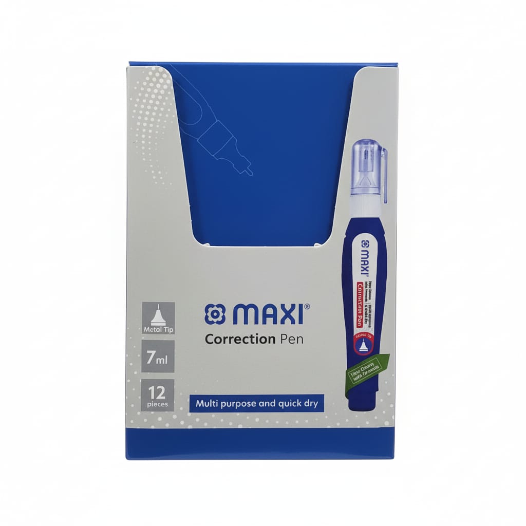 Maxi Correction Pen 7ml, Box of 12