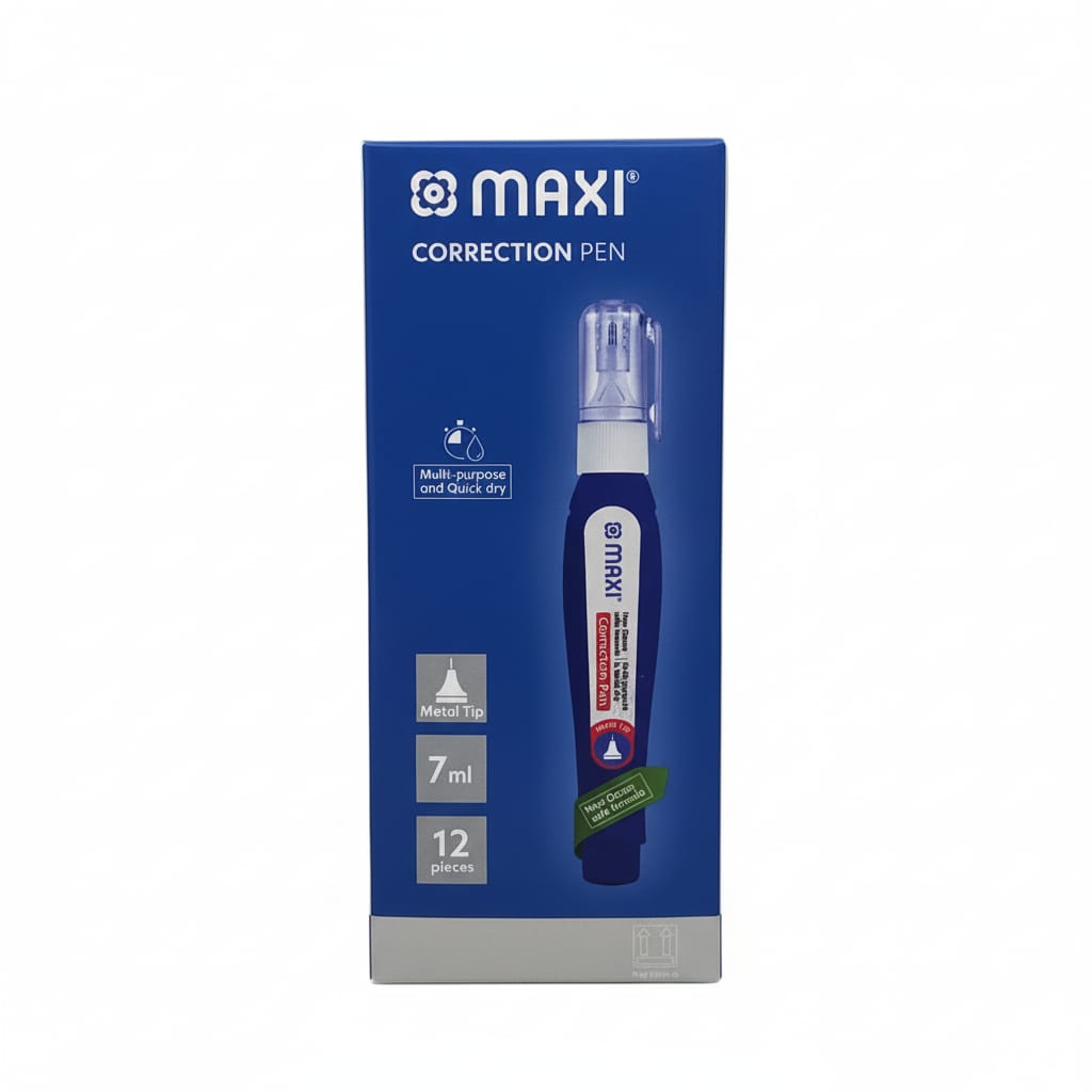 Maxi Correction Pen 7ml, Box of 12