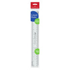 Faber Castell Clear Ruler, Plastic, 30cm/ 12", Lightweight