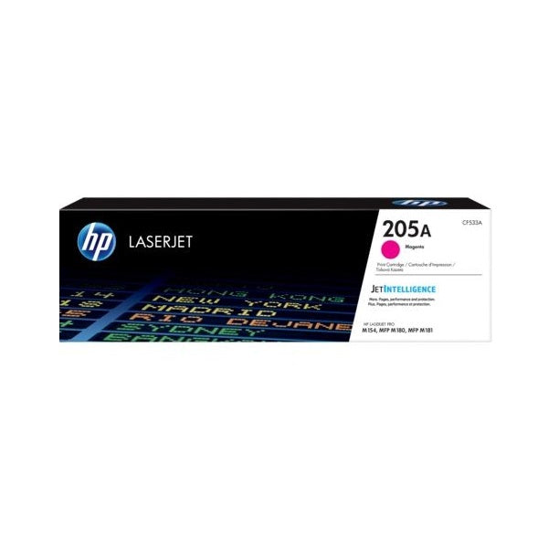 HP 205A Magenta LaserJet Toner Cartridge, CF532A