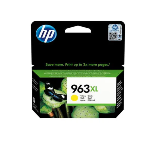 HP 963XL Yellow OfficeJet Ink Cartridge, 3JA29AE