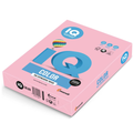 IQ Colour Copy Paper, A4, 500 Sheets, Pink