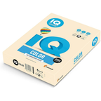 IQ Colour Copy Paper, A4, 500 Sheets, Cream