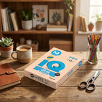 IQ Colour Copy Paper, A4, 500 Sheets, Salmon