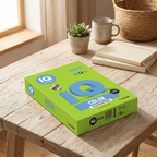 IQ Colour Copy Paper, A4, 500 Sheets, Dark Green