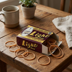 Light Pure Rubber Bands, Size 16, 50g Pack