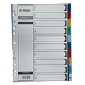 Maxi PP Divider, A4, 10 Colour Dividers