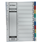 Maxi PP Divider, A4, 10 Colour Dividers