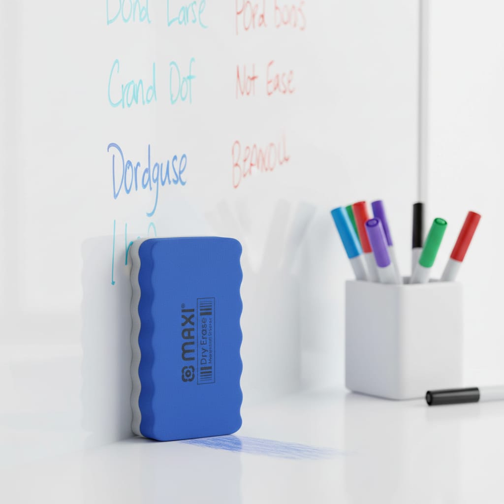 Maxi Magnetic White Board Eraser, Small