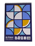 Maxi Spiral Notebook A4 | 70 Sheets | 60 GSM | Ruled