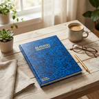 Maxi Register Book A4 2 QR, 60GSM, 96 Sheets, Classic Blue