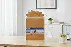 Maxi Peel and Seal Envelopes, 17.5"x14.25", 110GSM, Pack of 50, Brown