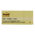 3M Post-It Sticky Notes, 1.5"X2", 1200 Sheets, Classic Yellow