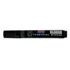 Reynolds Permanent Marker, Chisel Nib, Single Piece, Black