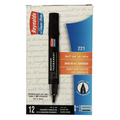 Reynolds Permanent Marker, Chisel Nib, Box of 12, Black