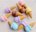 Multimate Mini Ice Cream Resin Charms, Pack of 5, Assorted Colours
