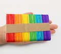 Multimate Multicoloured Craft Sticks, 9.58 cm X 3.93 cm, Pack of 150