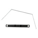 Whashin File Fasteners, 80mm, 50 Sets