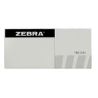 Zebra Sonicball Pen NT5, 0.5mm, Needle Tip, Box of 10, Black, Red, and Blue