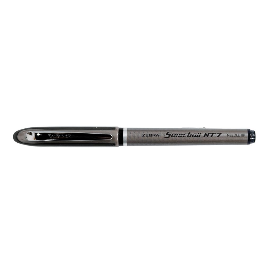 Zebra Sonicball Pen NT7 , 0.7 mm, Needle Tip, Box of 10, Black, Red, and Blue